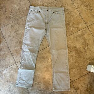 Levi’s Men’s 513 Khaki/Tan Jeans